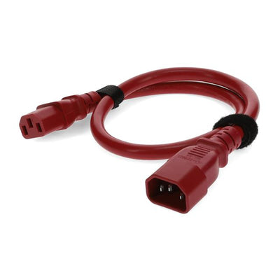 C-C132C1418AWG2MRD by ProLabs - 2m C13 Female to C14 Male 18AWG