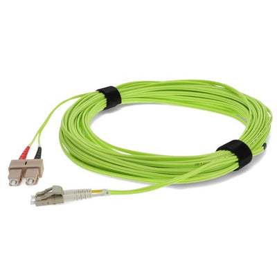 C-SC-LC-15M5OM5 by ProLabs - 15m SC (Male) to LC (Male) Lime