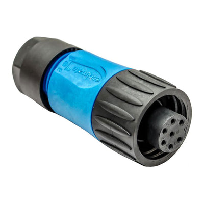 C01610D00601010 by Amphenol Tuchel Industrial - CONNECTOR PLG HSG FMALE 7POS INLINE