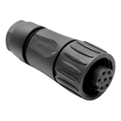 C01610D00601012 by Amphenol Tuchel Industrial - CONNECTOR PLG HSG FMALE 7POS INLINE