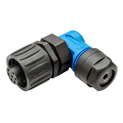 C016 10F006 000 10 by Amphenol Tuchel Industrial - CONNECTOR PLUG HSNG FMALE 7POS R/A