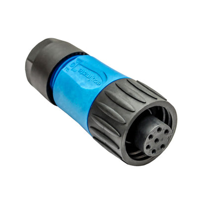 C01630D00611010 by Amphenol Tuchel Industrial - CONNECTOR PLUG FMALE 7P SILVER SOLDER