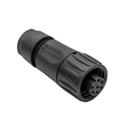 C01630D00621012 by Amphenol Tuchel Industrial - CONNECTOR PLUG FMALE 7POS GOLD SOLDER