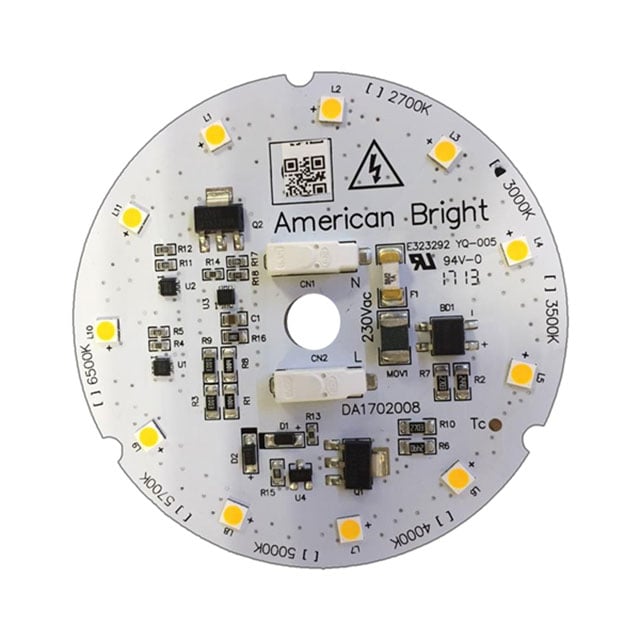 AB-GES-C06212W403T2 by American Bright Optoelectronics Corporation - LED ENG AB-GES NEUT WH RND 4000K