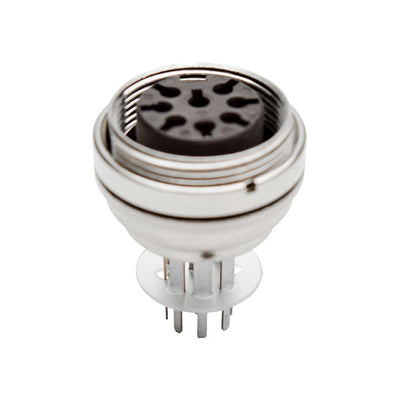 C091 61G008 130 2 by Amphenol Tuchel Industrial - CONNECTOR RECPT FMALE 8P SILVER SOLDER