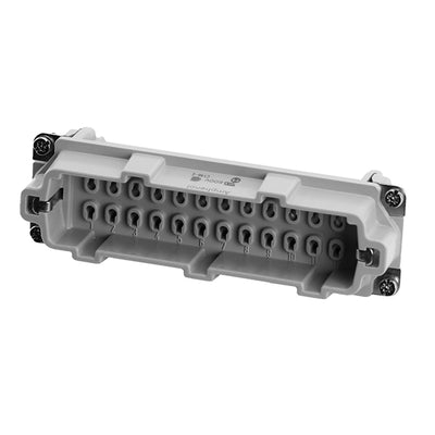 C14610A0240001 by Amphenol Tuchel Industrial - INSERT MALE 24POS+1GND CRIMP