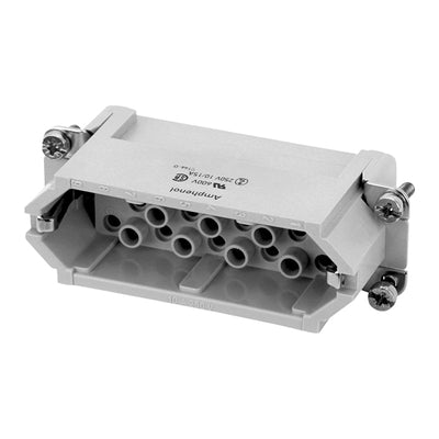 C14610A0250002 by Amphenol Tuchel Industrial - INSERT MALE 25POS+1GND CRIMP