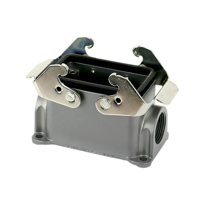C146 10F010 500 1 by Amphenol Tuchel Industrial - CONNECTOR BASE SIDE ENTRY SZE10 PG16