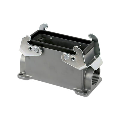 C146 10F016 600 1 by Amphenol Tuchel Industrial - CONNECTOR BASE SIDE ENTRY SZE16 PG21