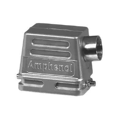 C146 10R010 556 1 by Amphenol Tuchel Industrial - CONNECTOR HOOD SIDE ENTRY SZE10 M20