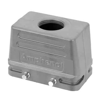 C14621R0106001 by Amphenol Tuchel Industrial - CONNECTOR HOOD TOP ENTRY SZE10 M25