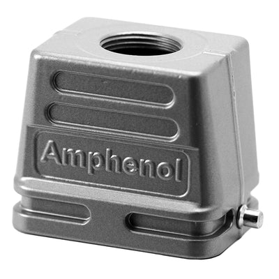 C14621R0106061 by Amphenol Tuchel Industrial - CONNECTOR HOOD TOP ENTRY SZE10 M25