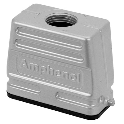 C146 21R010 650 4 by Amphenol Tuchel Industrial - CONNECTOR HOOD TOP ENTRY SZA10 M20