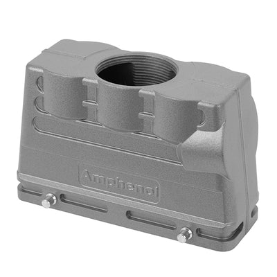C14621R0246501 by Amphenol Tuchel Industrial - CONNECTOR HOOD TOP ENTRY SZE24 M25