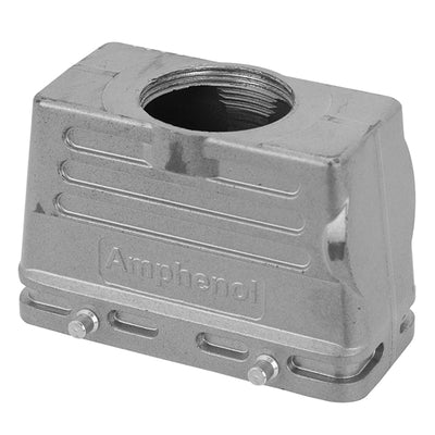 C146 50R016 600 8 by Amphenol Tuchel Industrial - CONNECTOR HOOD TOP ENTRY SZE16 M32
