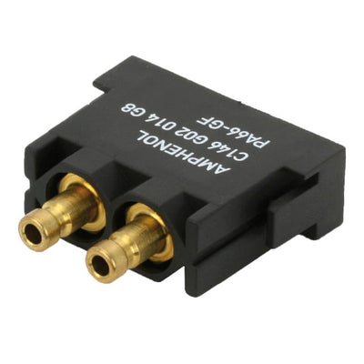 C146G01014G8 by Amphenol Tuchel Industrial - MODULE PNEUMATIC MALE 1POS CRIMP