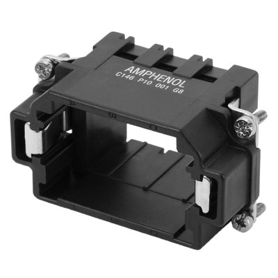 C146P10001G8 by Amphenol Tuchel Industrial - FRAME FIXED MALE SZE10 FOR 3MOD