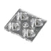 C14896_STRADA-2X2-PXL by Ledil - LENS CLEAR ASYMMETRICAL SCREW