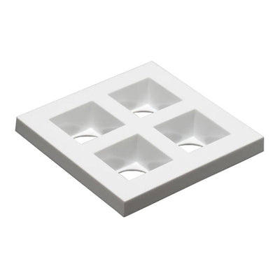 C14960_FLORENTINA-2X2-SHD-WHT by Ledil - LIGHT SHIELD WHITE SCREW