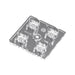 C16505_STRADA-2X2-T3-M by Ledil - LENS CLR ASYMMETRICAL ADH SCREW