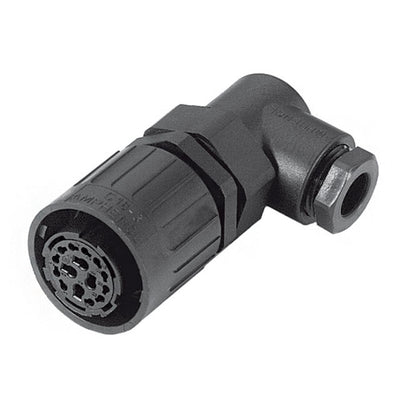 C01610F0140031 by Amphenol Tuchel Industrial - CONNECTOR PLUG HSNG FMALE 15POS R/A