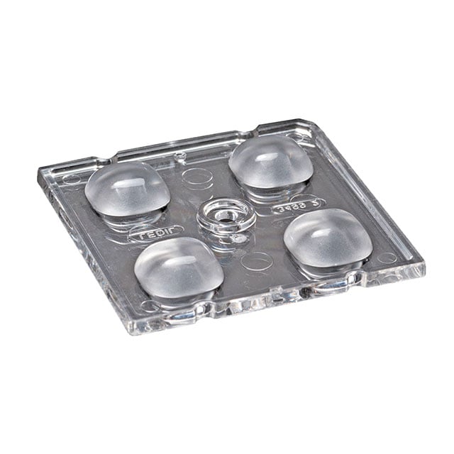 C16097_STRADA-2X2-CY-PC by Ledil - LENS CLR 123DEG/125DEG FLOOD SCR