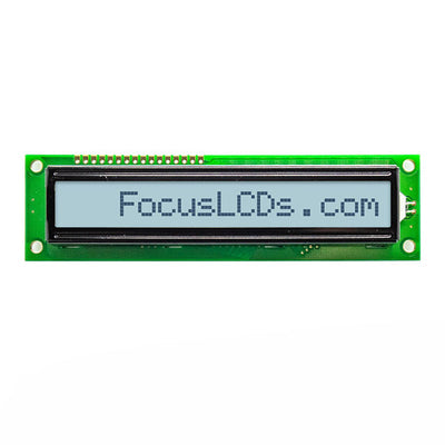 C161B-FTW-LW65 by Focus LCDs - 16X1 FSTN GRAY CHARACTER LCD