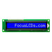 C161BLBSBSW6WNC3XAA by Focus LCDs - 16X1 STN BLUE CHARACTER LCD