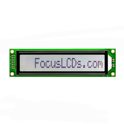 C161C-FTW-LW65 by Focus LCDs - 16X1 FSTN GRAY CHARACTER LCD