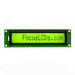 C161C-YTY-LW65 by Focus LCDs - 16X1 STN YELLOW/GREEN CHARACTER