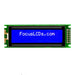 C162BLBSBSW6WN33PAB by Focus LCDs - 16X2 STN BLUE CHARACTER LCD