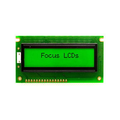 C162BXBSYLY6WT by Focus LCDs - 16X2 STN YELLOW/GREEN CHARACTER