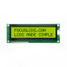 C162D-YTY-LW65 by Focus LCDs - 16X2 STN YELLOW/GREEN CHARACTER