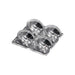 C16378_STRADA-2X2-FR by Ledil - LENS CLR 24X25DEG ASYM ADH SCREW