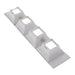 C18407_DAISY-4X1-SHD-MET by Ledil - SHADERECTANG4 POS182.0 X 40.0MM