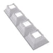 C18411_DAISY-4X1-SHD2-MET-MATT by Ledil - SHADERECTANG4 POS159.3 X 40.0MM