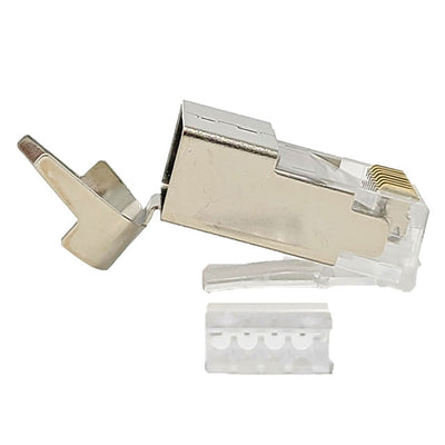 C20-088L7S-20 by Micro Connectors, Inc. - CAT 6A/7 Shiel RJ45 Plugs 20Pk