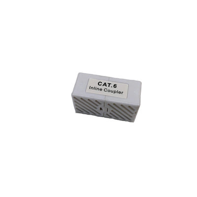 C20-110L6W by Micro Connectors, Inc. - CAT 6 Inline RJ45 Coupler White
