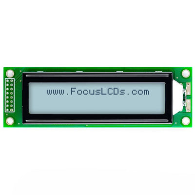 C202A-FTW-LW65 by Focus LCDs - 20X2 FSTN GRAY CHARACTER LCD