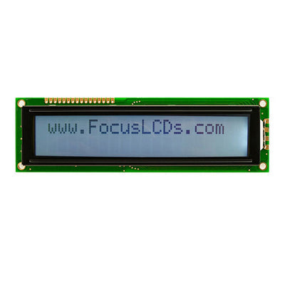 C202ALBFWSW6WT33XAA by Focus LCDs - 20X2 FSTN GRAY CHARACTER LCD