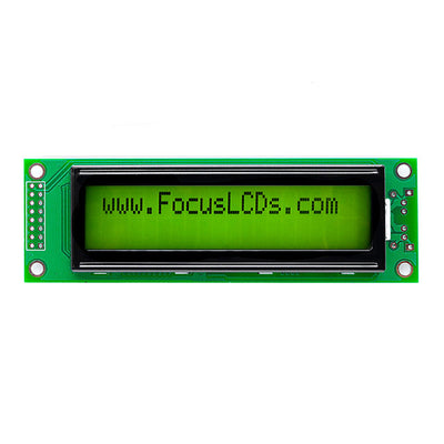 C202BXBSYLY2WM by Focus LCDs - 20X2 STN YELLOW/GREEN CHARACTER