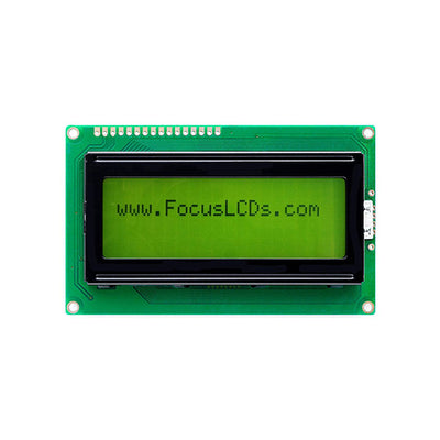C204ALBSYLY6WM55PAA by Focus LCDs - 20X4 STN YELLOW/GREEN CHARACTER