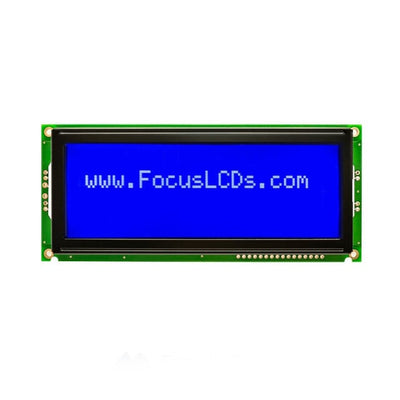 C204B-BW-LW65 by Focus LCDs - 20X4 STN BLUE CHARACTER LCD