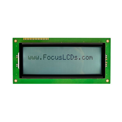 C204BLBFKSW6WT55XAA by Focus LCDs - 20X4 FSTN GRAY CHARACTER LCD