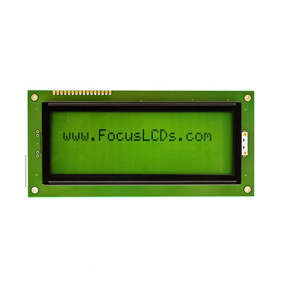 C204BLBSYLY6WT55XAA by Focus LCDs - 20X4 STN YELLOW/GREEN CHARACTER