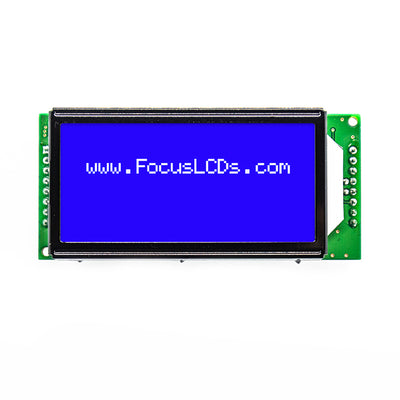 C204C-BW-LW65 by Focus LCDs - 20X4 STN BLUE CHARACTER LCD