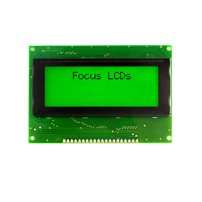 C204HLBSYLY6WM by Focus LCDs - 20X4 STN YELLOW/GREEN CHARACTER