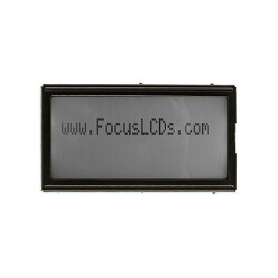 C204IXBSGN06WR50XAC by Focus LCDs - 20X4 STN GRAY CHARACTER LCD