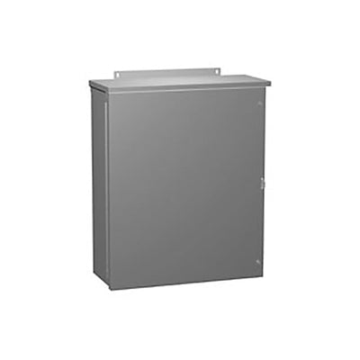 C3R242410HCR by Hammond Manufacturing - BOX STEEL GRAY 24""L X 24""W