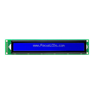C402ALBSBSW6WN33XAA by Focus LCDs - 40X2 STN BLUE CHARACTER LCD